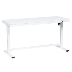 Ергономично регулируемо бюро Carmen CR-118 - 140 см - бяло