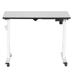 Ергономично регулируемо бюро Carmen CR-114 W - бяло