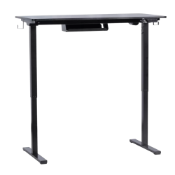 Ергономично регулируемо бюро Carmen CR- 4824 - черен