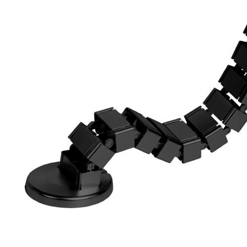 Държач за кабели за бюро Carmen CR-017-B - черен