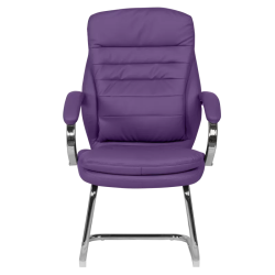 Посетителски стол Carmen 6154 - лилав