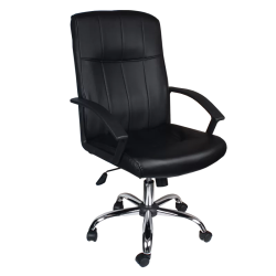 Президентски офис стол Carmen 6077 - черен