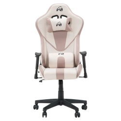 Геймърски стол Carmen 6313 - крем-розов