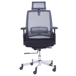 Президентски офис стол Carmen 7514 - графит + черен