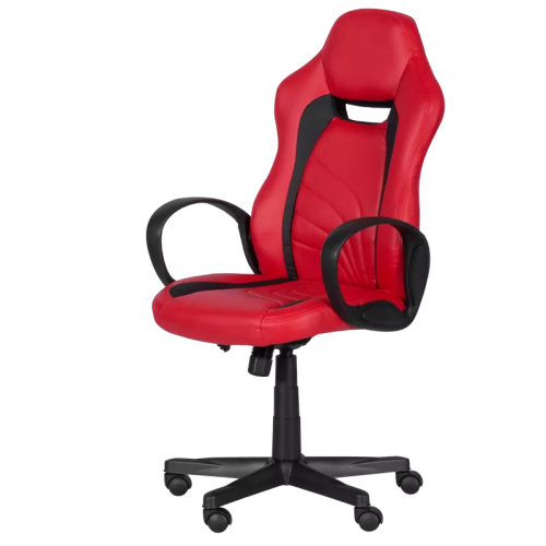 Геймърски стол Carmen 7525 R - червено - черно Геймърски стол Carmen 7525 R - червено - черно