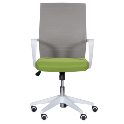 Работен офис стол Carmen 7044 - сив-зелен