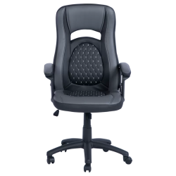 Президентски офис стол Carmen 6095 - сив - черен