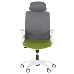 Президентски офис стол Carmen 7546 - тъмнозелен-сив