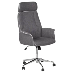 Офис кресло BARNI - сивo
