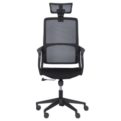 Президентски офис стол Carmen 7587 - черен