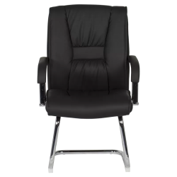 Посетителски стол Carmen 6540 - черен LUX