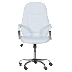 Президентски офис стол Carmen 6515 - бял