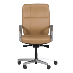 Ергономичен стол SONIA - тъмно бежов LUX