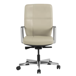 Ергономичен стол SONIA - крем LUX