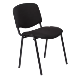 Посетителски стол Carmen 1130 LUX - черен