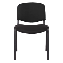 Посетителски стол Carmen 1130 LUX - черен