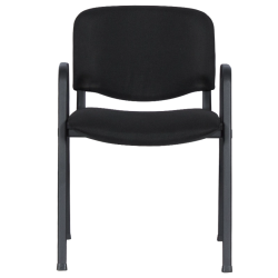 Посетителски стол Carmen 1137 LUX - черен