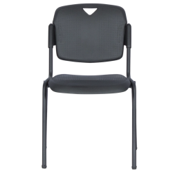 Посетителски стол ROLF - черен