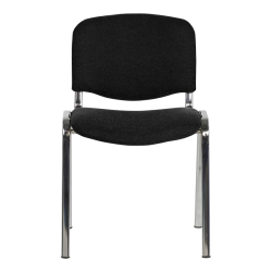 Посетителски стол Carmen 1135 LUX - черен