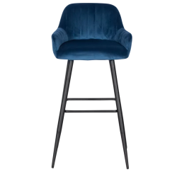 Бар стол Carmen 3083 - син