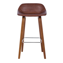 Бар стол Carmen 3088 - орех - искрящо кафяв