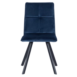 Трапезен стол Carmen 516 X - син