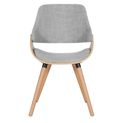 Трапезен стол Carmen 9973 - бук + сив