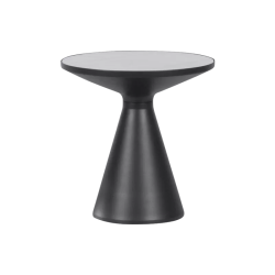 Холна маса ZARY 1 - бяла - черна