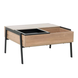 Холна маса с повдигащ механизъм KENT - златен дъб Холна маса с повдигащ механизъм KENT - златен дъб