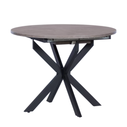 Разтегателна трапезна маса RICCIO - оникс-черен