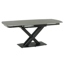 Разтегателна трапезна маса DIGORA L - сива