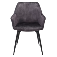 Трапезен стол TIPTON - антрацит MJ 1