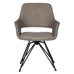 Трапезен стол DEVON - светлобежов SF 2