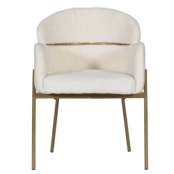 Трапезен стол CROTONE 1 - крем