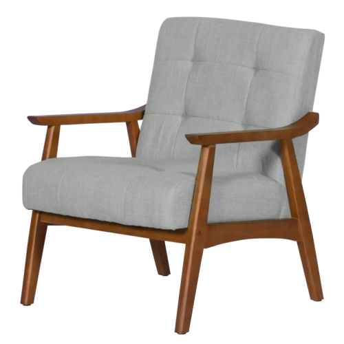 Кресло LEO - орех - сив