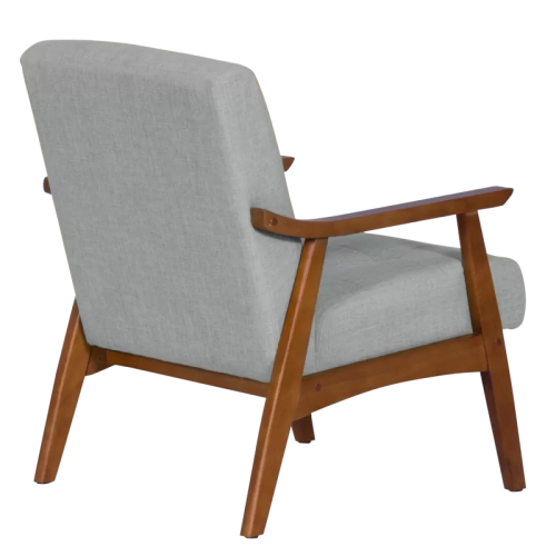 Кресло LEO - орех - сив