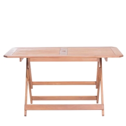 Сгъваема дървена градинска маса MARIT