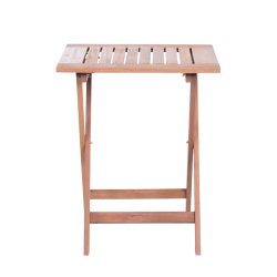 Сгъваема дървена градинска маса SILKE