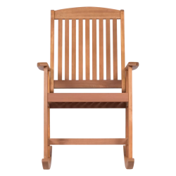 Люлеещ дървен градински стол NORA