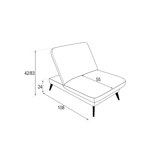 Табуретка за диван SANTI