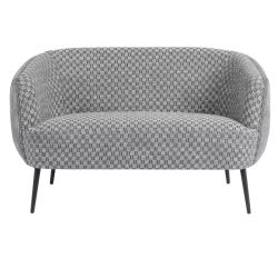 Двуместно канапе INGE - сиво KV