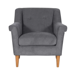 Кресло ELIN - тъмносив MISS 58