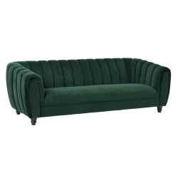 Триместно канапе KORI - тъмнозелен V