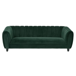 Триместно канапе KORI - тъмнозелен V