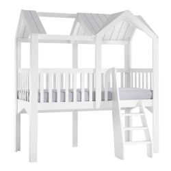 Детско легло къща MIAMI 90 x 200 - бяло