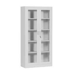 Метален шкаф Carmen CR-1238 E L - сив