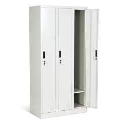 Метален шкаф Carmen CR-1242 L - сив