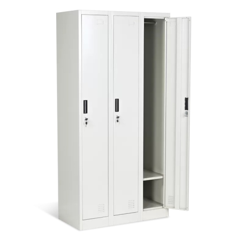 Метален шкаф Carmen CR-1242 L - сив Метален шкаф Carmen CR-1242 L - сив