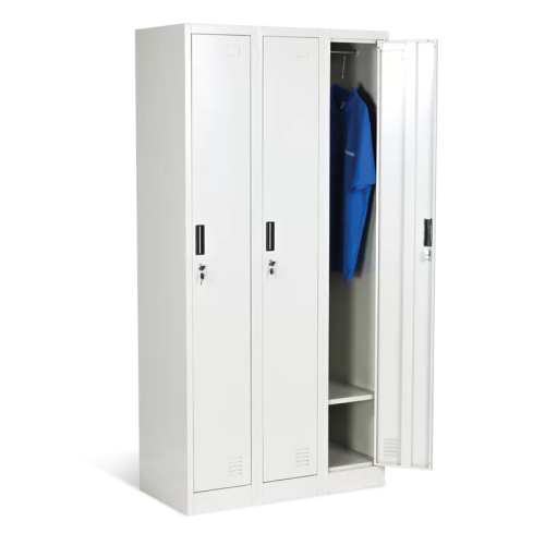 Метален шкаф Carmen CR-1242 L - сив Метален шкаф Carmen CR-1242 L - сив