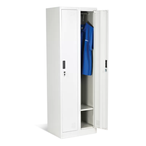 Метален шкаф Carmen CR-1242-2 L - сив Метален шкаф Carmen CR-1242-2 L - сив